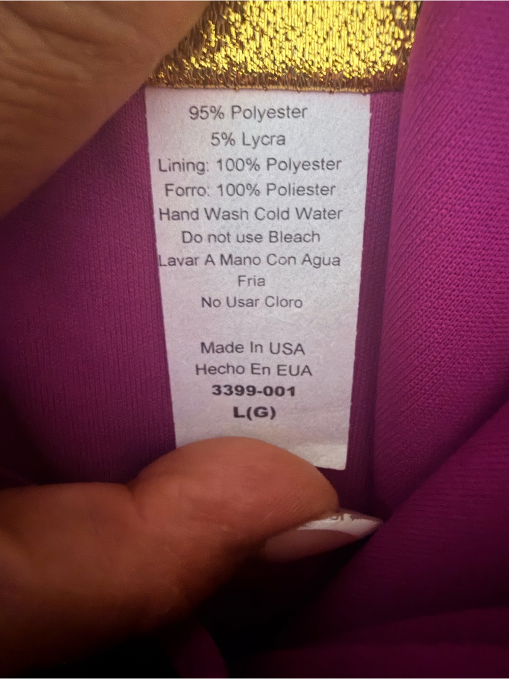 Grace in LA Fuchsia Sequin Bodice Bubble Dress with Bow - Picture 11 of 12